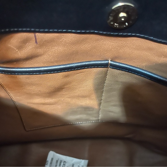 Coach Glovedtanned leather Nomad black Hobo ECU - Picture 11 of 12